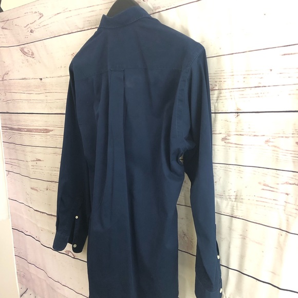 Men’s Nautica navy button down - Picture 5 of 8